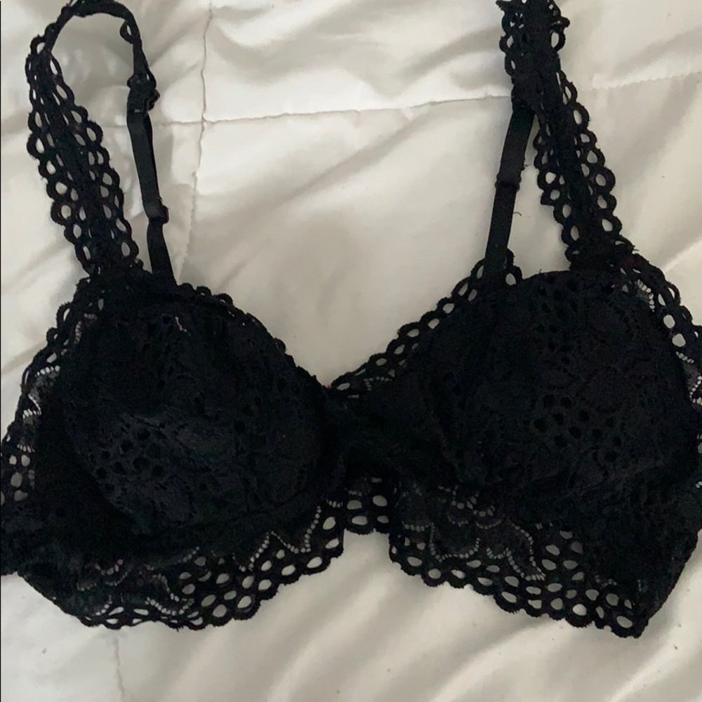 Aerie Black Bralette